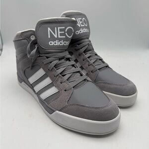 BRAND NEW 2012 Adidas NEO Upshur Basketball Gray High Tops G66472 Size 11 US